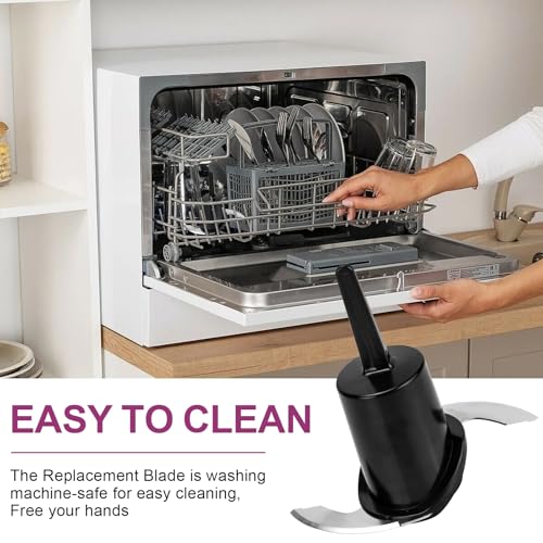 DLC-2A Replacement Chopping Blade for Cuisinart Mini Prep Plus, Fits DLC-2A/2ATQ/2AR/2APK
