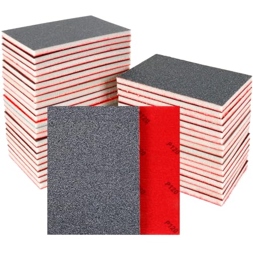 24 Pcs Sanding Sponge Block Set 80-3000 Grit Wet Dry Abrasive for Wood Metal Auto