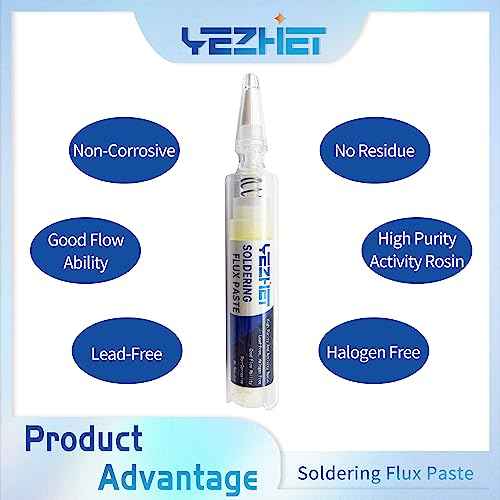 No Clean Soldering Flux Paste(20G/Bottle), Rosin Flux For Electronics Soldering, Lead-Free Rosin Soldering Flux For Circuit Boards and Copper Electrical Wire