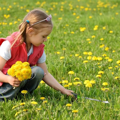WORKPRO 11.5-Inch Dandelion Weeder Puller Tool with PP+TPR Soft Handle