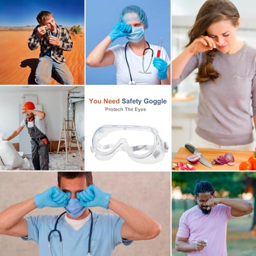 Anti-Fog Safety Goggles £¬Adjustable Lab & Science Goggles£¬ Lightweight Design