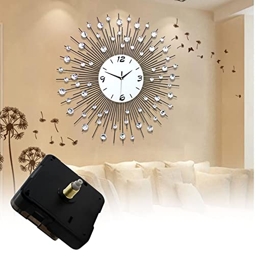 Suiwotin 8mm/0.31 Inch Shaft Clock Mechanism Replacement for Wall & Desk Clocks
