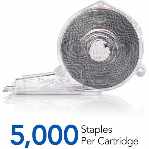 Swingline Premium 1/4" Leg Staple Cartridge for Heavy Duty Staplers, 30 Sheets, 5,000 Staples