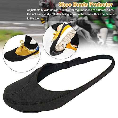 RICH Motorcycle Shifter Shoe Protector, Anti-Slip, Waterproof, Adjustable, One Size Fits Most Adult Shoes, Boots, Sneakers