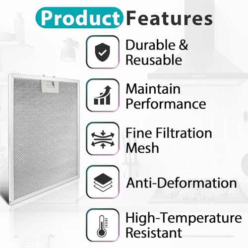 WA0575 2-Pack Range Hood Filters for Vissani 30" Pyramid/Wall-Mount