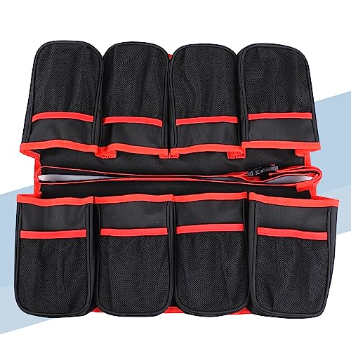 5-Gallon Bucket Tool Organizer Caddy with 8 Pockets for Home & Garage