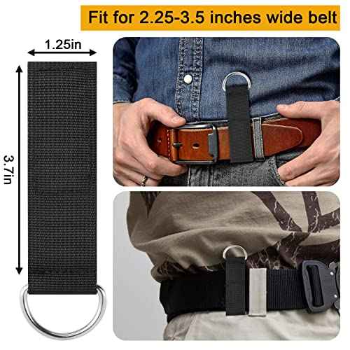 Heavy Duty Tool Belt Loop, 4pcs Suspender Loop, Suspender Attachment, Tool Belt Strap Connectors, Tool Belt Accessories, Suspender Loop Hook Attachment