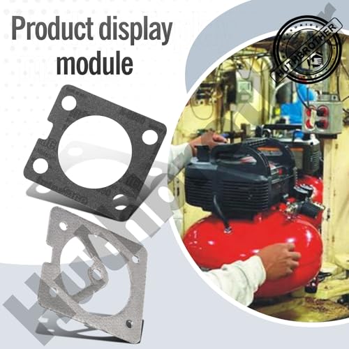 D30139 Air Compressor Graphite Gasket Kit Compatible With Craftsman DeVilbiss Porter Cable Compressors 919153160 919167244 D28760 N291819 KK-4949