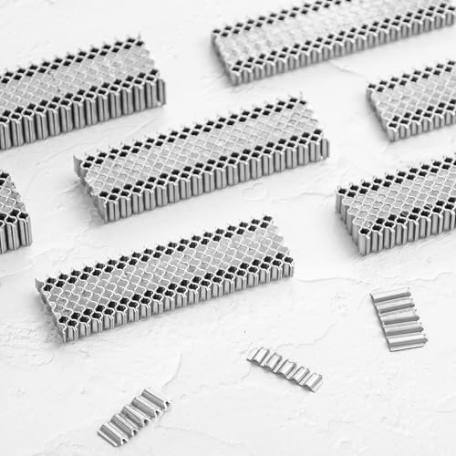 Meite Corrugated W Staples 1/2-inch Length, 1,200 PCS - Compatible with WS2513