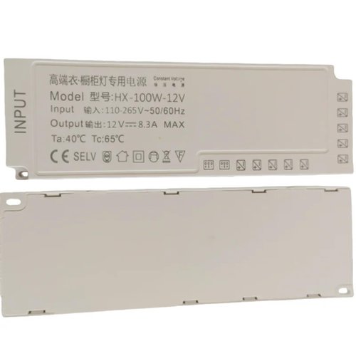 1pcs AC110V 220V a DC 12V 24V Lighting Source Transformer 60W 100W Power suppyly(100W,12V)