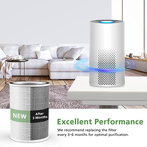 White KILO Filter Replacement for Afloia KILO/KILO PRO/MIRO Air Purifier (2-Pack) – WILERDA