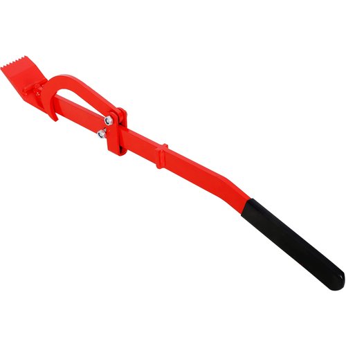 neolun Tree Felling Lever 31.5 Inch with Ergonomic Bent Handle and Non-Slip Grip, Heavy-Duty Steel Construction
