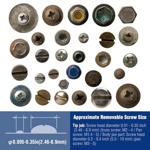 WORKPRO 6.5" Linesman S Screw Extractor Pliers(Combination Pliers) with Unique Non-slip Jaws, Stripped Screw Remover Tool, Lineman Plier for Quickly Removal of Damaged or Rusted Fasteners