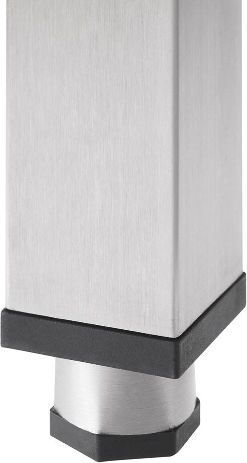 TRINITY Stainless Steel Freestanding Single Bowl Utility Sink for Garage, Laundry Room, and Commercial Use, Includes Pull-Out Faucet, NSF, UPC and cUPC Certified, 36" x 20" x 49.2", Stainless Steel