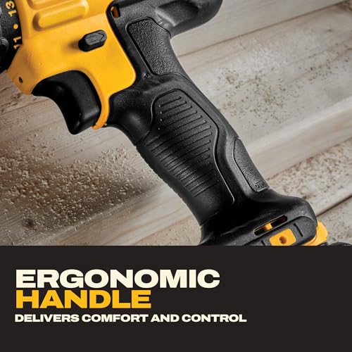 DEWALT 20V Max XR Compact Drill/Driver with Battery & Charger - Lightweight Power Tool