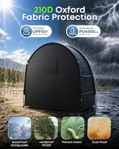 TACXO 79x32x67in Waterproof Bicycle Storage Shed Tent for 2-3 Bikes, Motorcycle & Outdoor Equipment