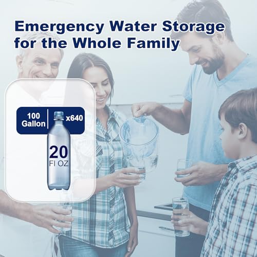 Godwolf 100 Gallon Emergency Water Storage Bladder for Household Use