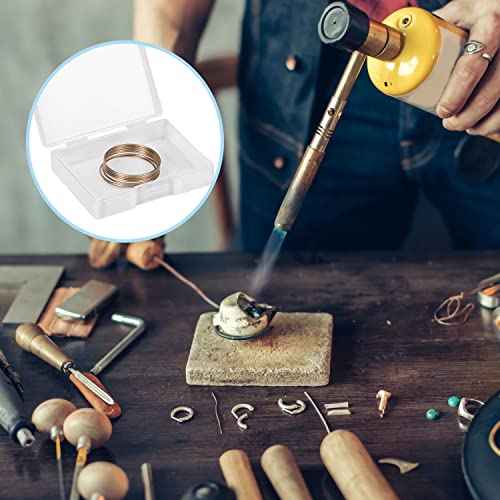 AIEX Silver Solder Wire for jewelry, 1.64Ft Long Easy Solder Silver Solder Flux for Jewelry Repair Electronics Plumbing (Melting Temperature 1325¡ÆF)