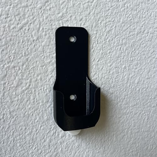Wall Holder Mount for Hunter Ceiling Fan Remote (3D Printed in USA) – Black