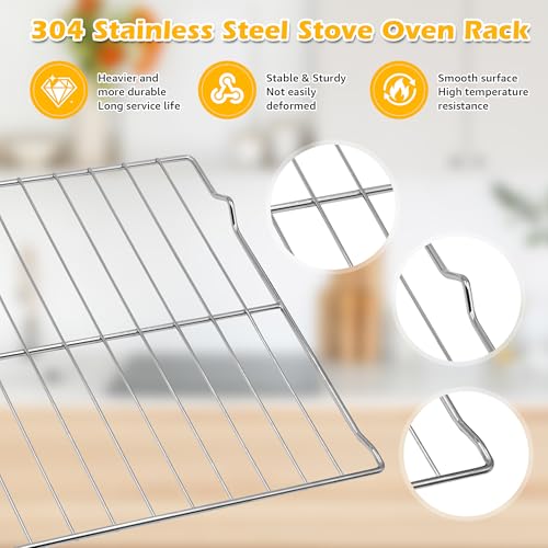 Oven Rack for Whirlpool, 24 x 15.75 in - W10256908 Replacement for W10138079 3195710