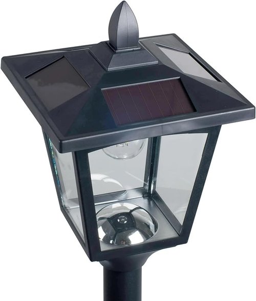 67" Solar Lamp Post Lights Outdoor, Waterproof LED Yard Lights with Auto On/Off, Dusk to Dawn Sensor, Adjustable Height, for Lawn, Walkway, Driveway, Garden, Patio Decoration