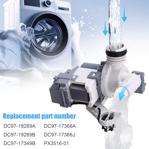 Samsung DC97-19289F Drain Pump Assembly - OEM Replacement