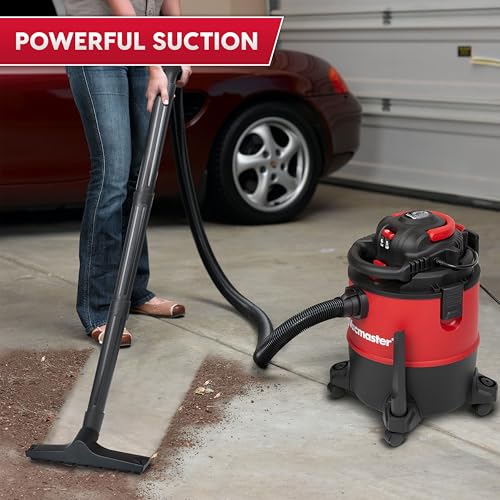 Vacmaster 6 Gallon 5 Peak HP Wet Dry Shop Vacuum with Detachable Blower
