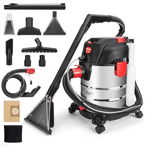 Shop-Vac 5-Gallon Wet Dry Upholstery Shampoo Vacuum Cleaner 4.5 Peak HP