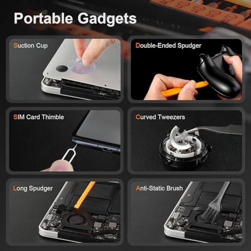JOREST 40-in-1 Precision Screwdriver Set for Electronics & Devices