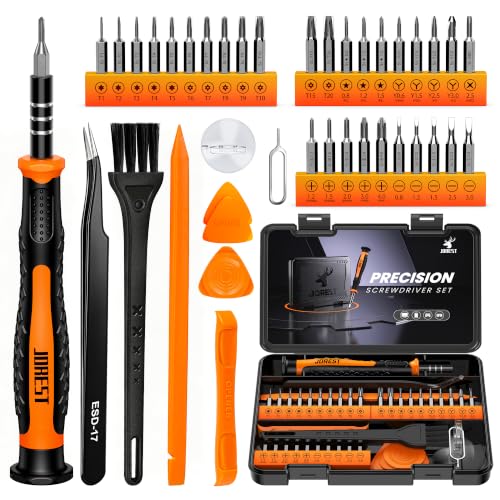 JOREST 40Pcs Precision Screwdriver Set with S2 Steel Bits - Model 40