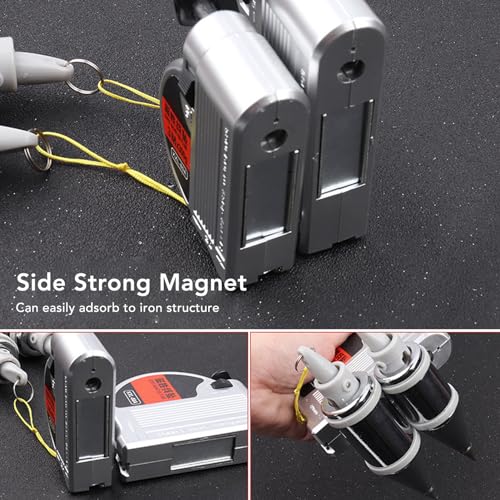 Magnetic Bob, Adjustable Auto Retracting Vertical Alignment Tool for