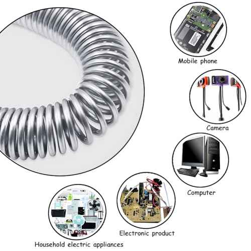 10Pcs Lead-Free 900M-T-B Soldering Iron Tips Solder Welding Replacement Tip Kit for Hakko/Radio Shack/TENMA/QUICK/Aoyue/ATTEN/Yihua Soldering Station with 10g Lead-Free Solder Wire