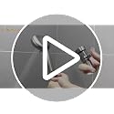 BRIGHT SHOWERS Brass Water Flow Control Valve - Oil-Rubbed Bronze Shower Head Regulator