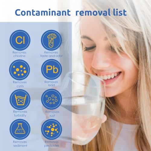 4U PURE Water Filter Replacement 3 Pack for EPTWFU01, NSF Certified