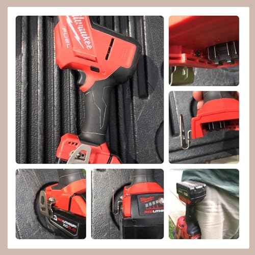 6 Pack 42-70-2653 M18 Fuel Belt Clip/Hook for Work Tool 2604-20, 2604-22, 2604-22CT, 2797-22