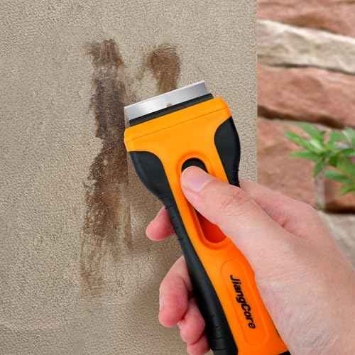 Razor Blade Scraper Tool with 15 Extra SK5 Blades - Multi-Surface for Glass Tile Window Car Cooktops - Stainless Steel, Cleaning & Paint Removal Tool