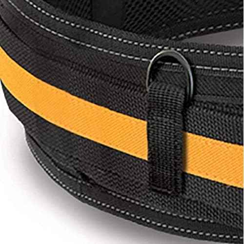 ToughBuilt Padded Work Belt with Heavy Duty Buckle | Comfortable Contractor Belt Compatible with All ClipTech Pouches | TB-CT-41B