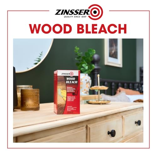 Zinsser 300451 Wood Bleach, Part A and B, 8 Ounce (Pack of 2)