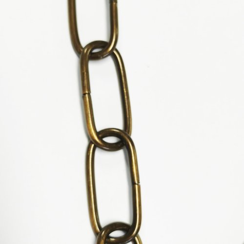WOERFU 6 Feet Gold Bronze Finish Pendant Chandelier Light Fixture Hanging Lighting Chain (Gold Bronze)