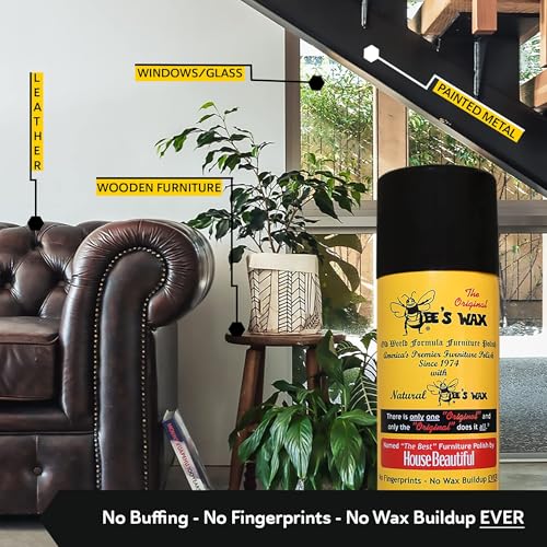 The Original Bee's Wax Old World Formula Furniture Polish - 17 oz Pack of 2