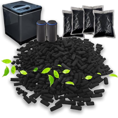 PurifyLogix 4-Pack Activated Charcoal Refills for Vitamix FC-50/FC-30 FoodCycler