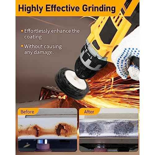 2" 4Pcs Quick Change Easy Strip Discs with 1/4" Hex Shank, Paint Stripper Wheel for Removing Paint, Cleans Welds Rust Removal.
