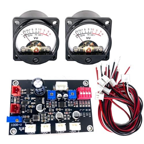 35mm VU Meter Audio Level Indicator Kit with Backlight & Driver Board