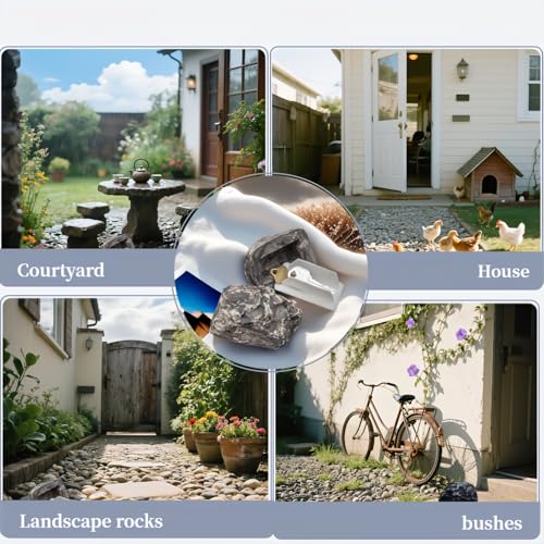 Weatherproof Fake Rock Key Hider - Discreet Outdoor Security Container