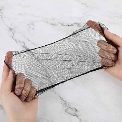 100 Pcs Beard Nets Food Service Beard Covers Beard Guards Black Comfortable Protective Beard Covers Beard Mask for Men Facial Hair