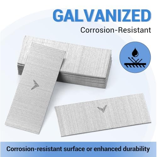 meite 23 Gauge Pin Nails, 1-3/8 Inch Micro Headless Pins - Galvanized 23GA Pins Nails for Nail Gun, Ideal for Fine Woodworking and Trim Work (2,000 Counts)