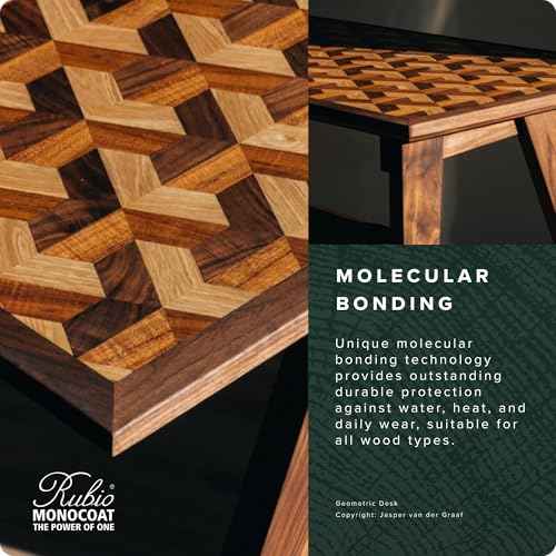 Rubio Monocoat Wood Stain & Finish Sample - Gris Beige | Oil Plus Part A | Quick-Dry, Eco-Friendly Linseed Wood Oil for Indoor Use | Ideal for Sampling Oil Plus 2C & Touch Ups | 20 mL