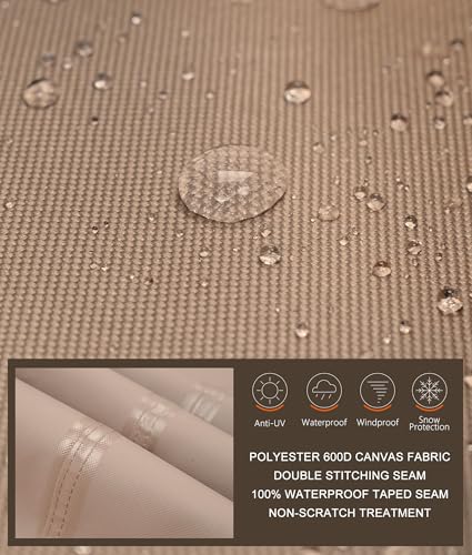ULTCOVER Waterproof Outdoor Air Conditioner Cover 30W x 30D x 32H - Brown