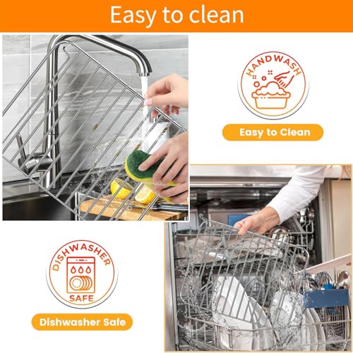GWYSY 10.8×8.3 in Black+Decker 4-Slice Extra Wide Convection Toaster Oven Rack