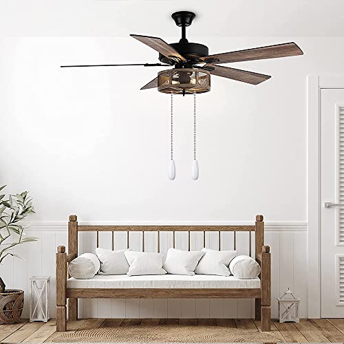 Akahttbn 4 Pcs Decorative Ceiling Fan Pull Chains 12 Inch White Wooden Beaded Extenders